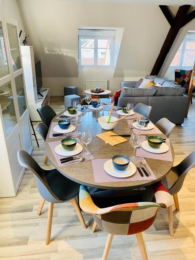 L'Envolee Alsacienne - Magnifique Appartement En Duplex Остгайм Екстер'єр фото